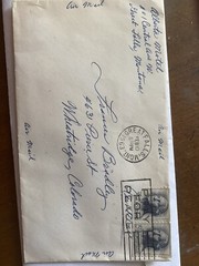 1962 George Washington 5 Cent USPS Stamp Dated 1963 Great falls Montana