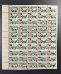 US SCOTT 1150 PANE OF 50 WATER CONSERVATION STAMPS 4 CENT FACE MNH