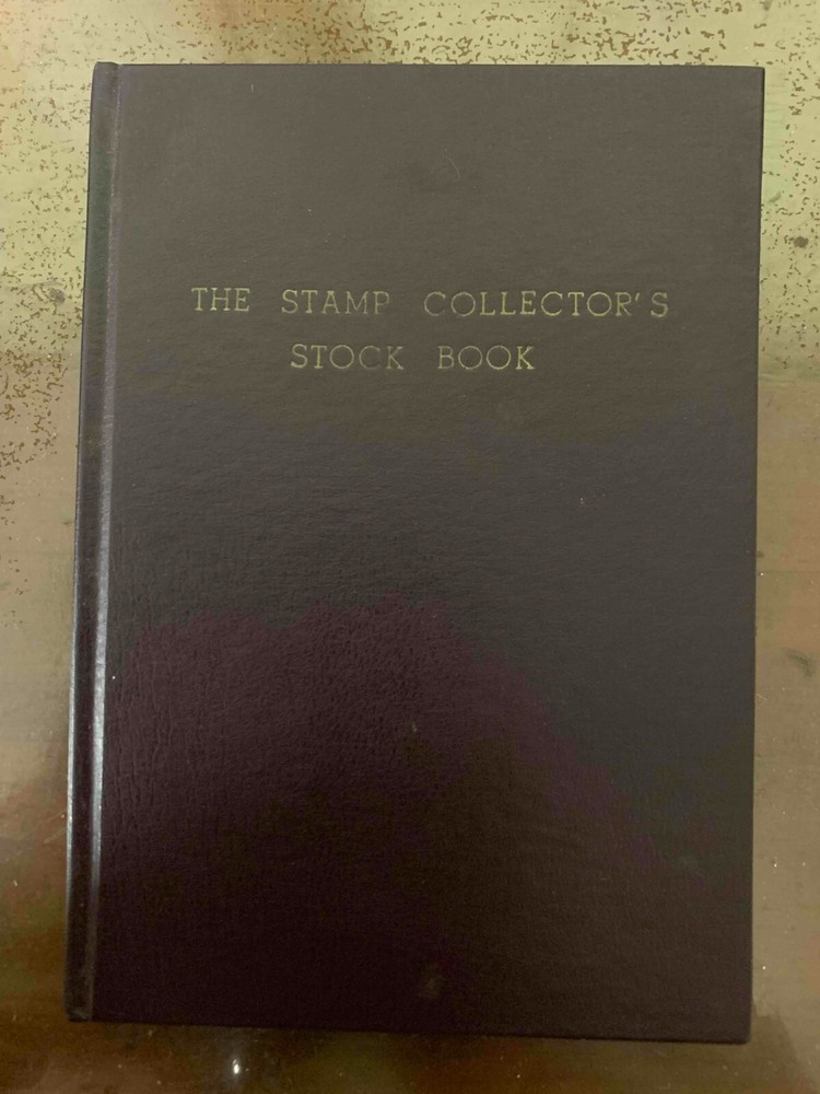 vintage POSTAGE STAMPS collection Book Various countries set