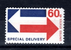 US Stamp – 60¢ Special Delivery Stamp (SC#E23)