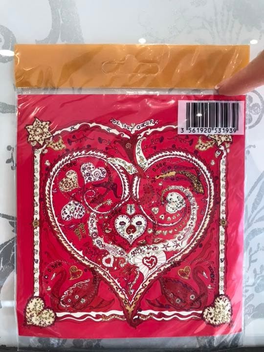 2014 Europe Limited Paris Purchase Hermes HERMES Heart Limited Stamp Sheet New