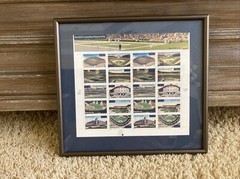 BASEBALL’S STAMPS LEGENDARY PLAYING FIELDS 20 Postal Stamps! New