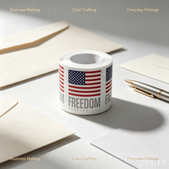 2023 US American Flag Stamps 20 Rolls of 2000 Pcs MNH Brand New Self-Adhesive