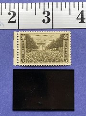 1945 US Army, 3c US Postage with Mount