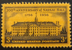 USA 1956 – 200th. Anniversary of NASSAU HALL, 1756-1956 – MNH Stamp–Sc. 1083 😍