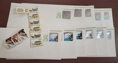 USPS Legal Postage sci-fi Envelopes & Various Stamps