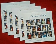 1 Souvenir Sheets x 15) CLASSIC AMERICAN DOLLS 32¢ Postage Stamps # 3151