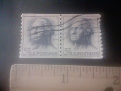 US STAMP 1962 5c George Washington.