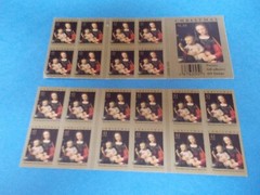 #4206a LUINI CHRISTMAS MADONNA & CHILD Pane of 20 41 Cent Stamps MNH 2006/2007