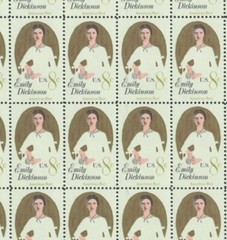 United States 8¢ Poet Emily Dickinson Postage Stamp #1436 Pack of 100