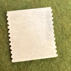 Vintage Black & White Abraham Lincoln US 4 Cents Postage Stamp 4c