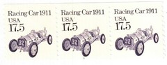 United States 17.5¢ Racing Car 1911 Postage Stamp #2262 x 100 Singles