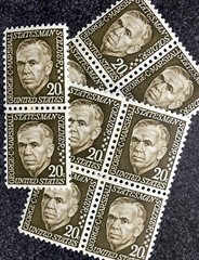 1967US #1289 20c George Marshall Statesman Soldier – Set of 10 Stamps Mint