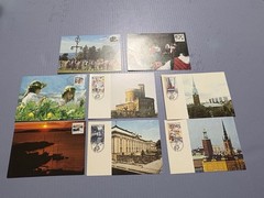 Swedish traditional event Midsummer maximum card first day cover Stockholm