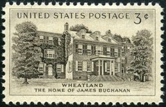 USA 1956 – Wheatland / Pres. Buchanan’s Home, Pa. – MNH Stamp – Scott #1081 🤩😎