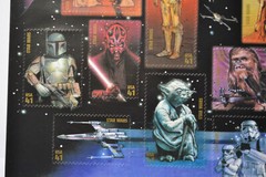 ONE SHEET OF STAR WARS CHARACTER ANNIVERSARY SET