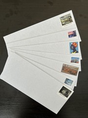 300 FOREVER STAMPS PRE-STAMPED PEEL & SEAL SECURITY ENVELOPES # 10 WITH On Ea