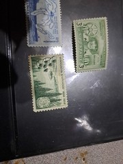 Three Cent Stamps mixed