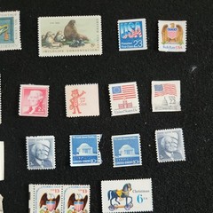 Lot 82 Vintage US Stamps Mint MNH 1970s Apollo Soyuz Wildlife Bicentennial Rare