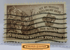 USA Postage Boy Scouts of America 3 Cents Stamp – #S42188NQ