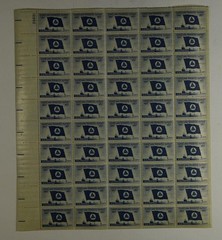 US SCOTT 1088 SHEET OF 50 COAST AND GEODETIC SURVEY 3 CENT FACE MNH
