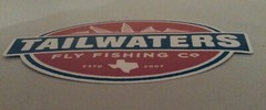 TAILWATERS FLY FISHING TEXAS STICKER  DECAL