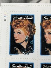 Lucille Ball Queen of Comedy Legends of Hollywood USA .34 Postage Stamps