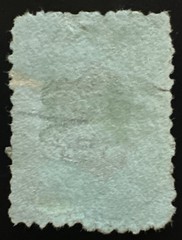1875-81 1c Proprietary Revenue Stamp, Green #RB11c