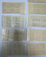 1952 US Commemorative Plate Block Collection MNH Scott 1012-1039 Military