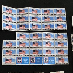 Lot 82 Vintage US Stamps Mint MNH 1970s Apollo Soyuz Wildlife Bicentennial Rare