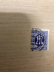 A.M.G. Issue 25pf ultramarine