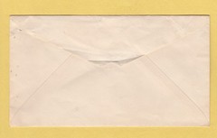 Vintage U.S. Postal Envelope 2 Cent Red Washington Stamp Pre-Stamped