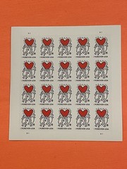 USPS Forever Stamps – Keith Haring Artwork (2024) Single Stamp Random MNH