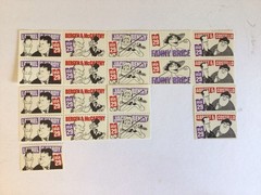 USPS Comedians By Hirschfeld 19 Stamps 29c – Some Loose