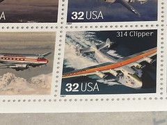 US SCOTT 3142 PANE OF 20 CLASSIC AMERICAN AIRCRAFT STAMPS 32 CENT FACE MNH