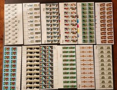 Lot Of 1749 USPS stamps. All 20 Cents. Vintage 70s, 80s FV $349. MNH.