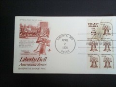 Liberty Bell Americana Series First Day Cover Stamps