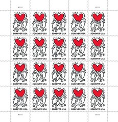 200PC United States Postal Service Love 2025 Postage Stamps (10 BOOKS OF 20)