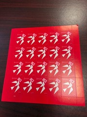 100 Forever assorted stamps, uncancelled, original **14% off retail prices**