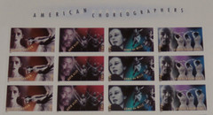Three x 20 of AMERICAN CHOREOGRAPHERS 37¢ US Postage Stamps USA Scott 3840-3843