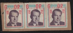USA 1972 MLH REPUBLICAN STAMP NIXON GNERATION OF PEACE