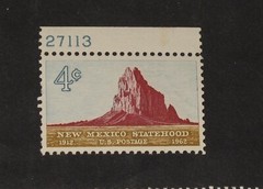Bundle of US Postage Stamps Nevada Alabama Florida New Mexico Louisiana Arizona