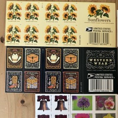 FOREVER STAMPS USPS 8 Books Sheets CHRISTMAS CARD Flowers Animals Pets