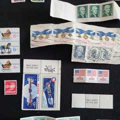 Lot 82 Vintage US Stamps Mint MNH 1970s Apollo Soyuz Wildlife Bicentennial Rare