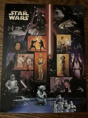 15 STAR WARS STAMPS $.41 Post Office Collector ROTJ ESB Phantom Menace SW Yoda
