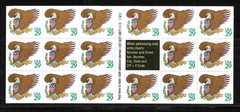 USA SC # 2596a Eagle And Shield . MNH