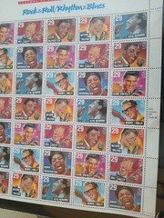 LOUIS ARMSTRONG 32¢ US Postage Stamps, USA , Gospel Singers, Jazz Musicians etc