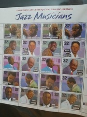 LOUIS ARMSTRONG 32¢ US Postage Stamps, USA , Gospel Singers, Jazz Musicians etc