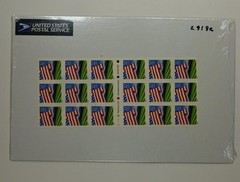 US SCOTT 2919a BOOK OF 18 AMERICAN FLAG STAMPS 32 CENT FACE MNH