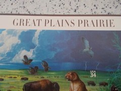 #3506 GREAT PLAINS PRAIRIE 3rd In A Series 25 34 CENT STAMPS 2000 MNH